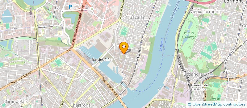 localisation de l'entreprise MADAME MATHILDE BODIN  BORDEAUX