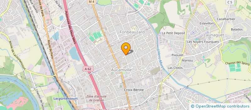 localisation de l'entreprise MADAME MATHILDE BOISSET à AUCAMVILLE