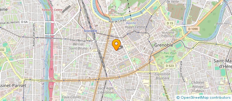 localisation de l'entreprise MADAME MATHILDE BOISSONNET  SEYSSINET-PARISET