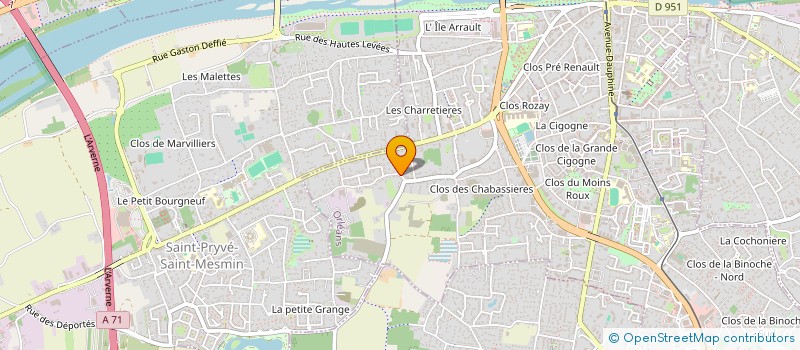localisation de l'entreprise MADAME MATHILDE BOIVIN à ORLEANS