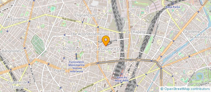 localisation de l'entreprise MADAME MATHILDE BONNET  PARIS