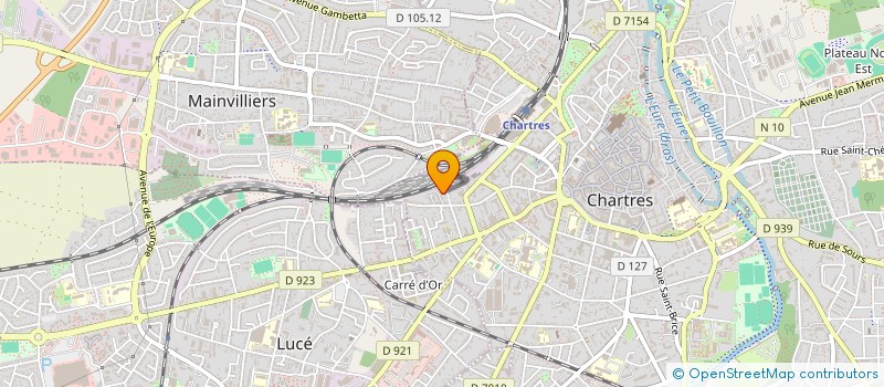 localisation de l'entreprise MADAME MATHILDE BORDERES à CHARTRES