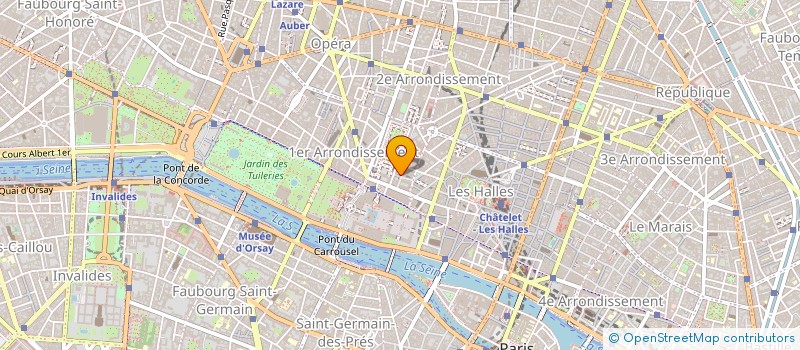 localisation de l'entreprise MADAME MATHILDE BOSSI  PARIS