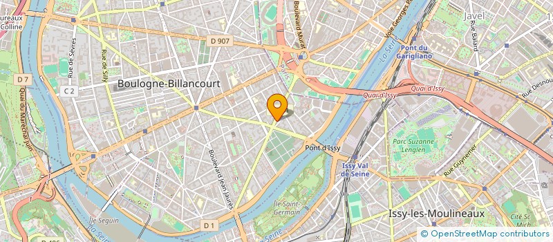localisation de l'entreprise MADAME MATHILDE BOSSUT à BOULOGNE-BILLANCOURT