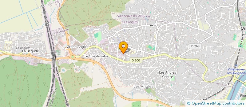 localisation de l'entreprise MADAME MATHILDE BOU  LES ANGLES