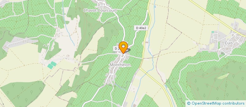 localisation de l'entreprise MADAME MATHILDE BOURLON  MONTHELON