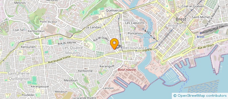 localisation de l'entreprise MADAME MATHILDE BOUTIN à BREST