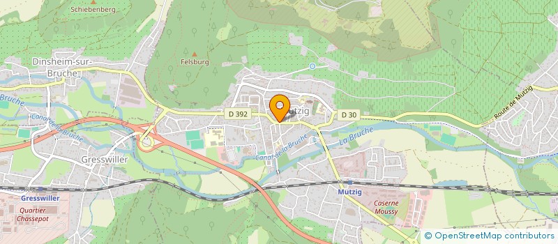 localisation de l'entreprise MADAME MATHILDE BOUVAREL à MUTZIG