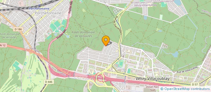 localisation de l'entreprise MADAME MATHILDE BRAS  VELIZY-VILLACOUBLAY