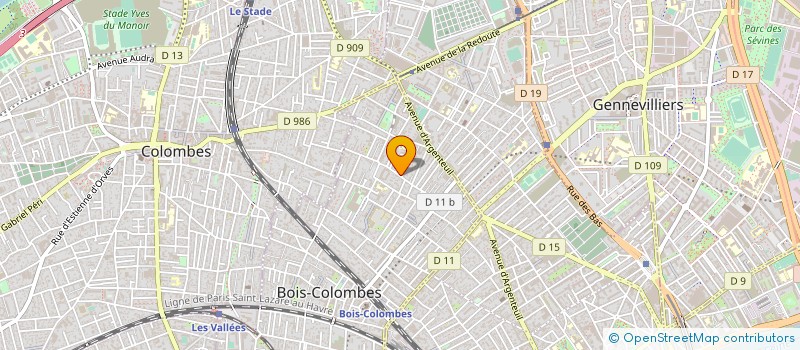 localisation de l'entreprise MADAME MATHILDE BRECOURT à BOIS COLOMBES