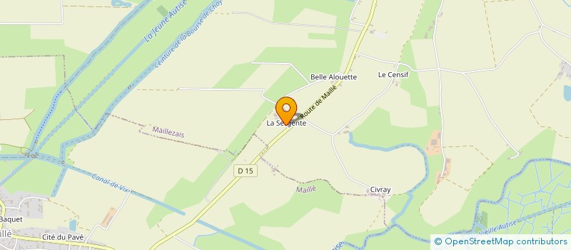 localisation de l'entreprise MADAME MATHILDE BREMAUD  MAILLEZAIS