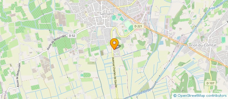 localisation de l'entreprise MADAME MATHILDE BREMOND  SARRIANS