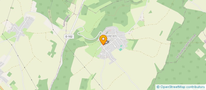 localisation de l'entreprise MADAME MATHILDE BREUIL  LALANDE-EN-SON