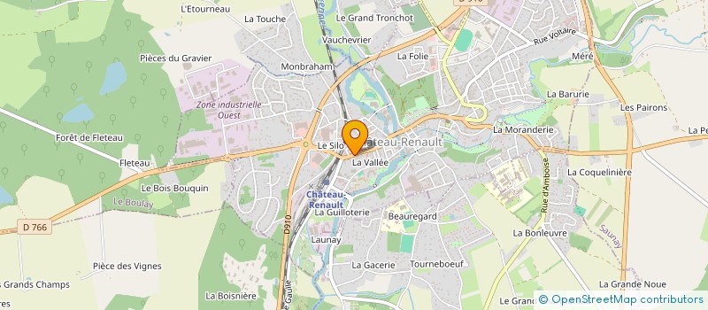 localisation de l'entreprise MADAME MATHILDE BRINON  CHATEAU-RENAULT