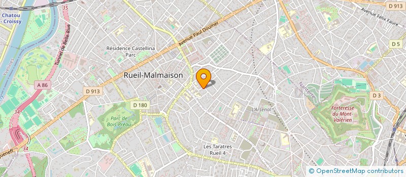 localisation de l'entreprise MADAME MATHILDE BRISSAUD à RUEIL-MALMAISON