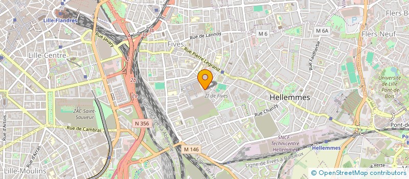 localisation de l'entreprise MADAME MATHILDE BRISSET à LILLE