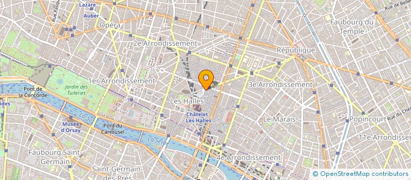 localisation de l'entreprise MADAME MATHILDE BROUARD à PARIS