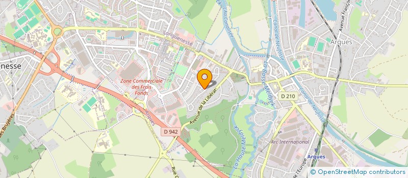 localisation de l'entreprise MADAME MATHILDE BRUIGE  ARQUES