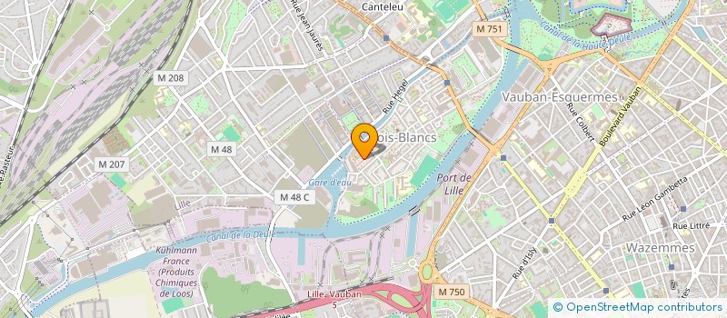 localisation de l'entreprise MADAME MATHILDE BUCAMP à LILLE