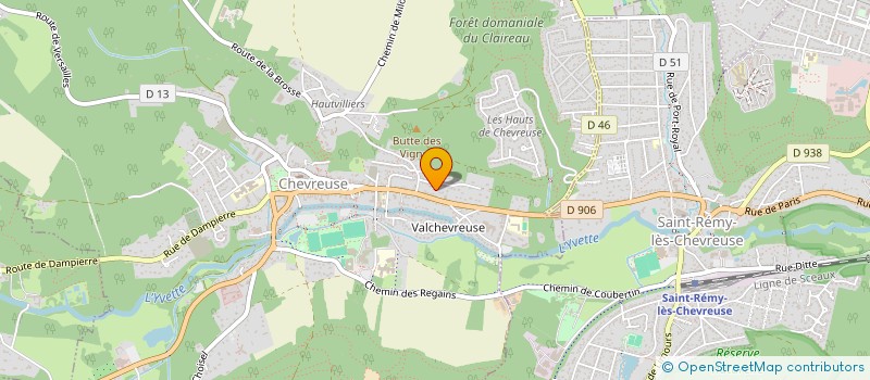localisation de l'entreprise MADAME MATHILDE BUGEAT à CHEVREUSE