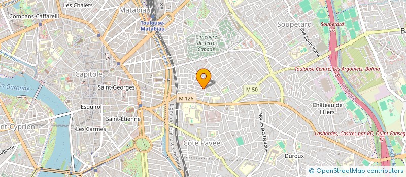 localisation de l'entreprise MADAME MATHILDE BUGEL à TOULOUSE