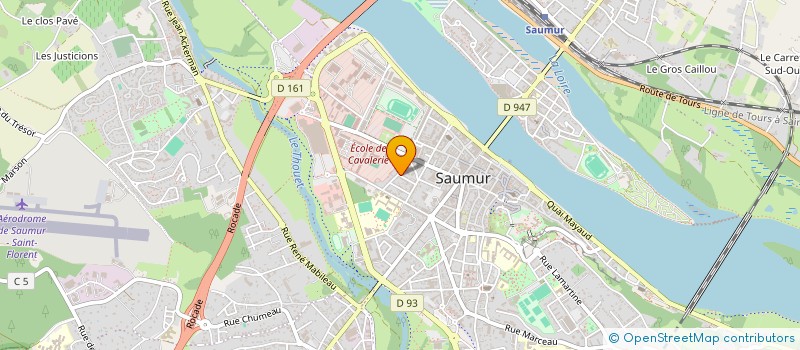 localisation de l'entreprise MADAME MATHILDE BUISSON  SAUMUR