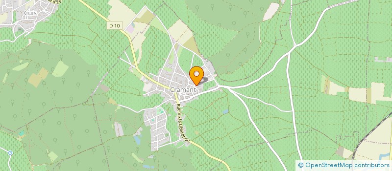 localisation de l'entreprise MADAME MATHILDE CABOUILLET  CRAMANT