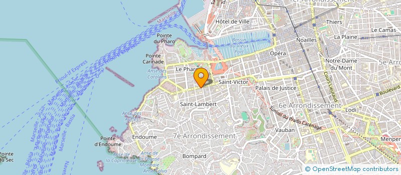localisation de l'entreprise MADAME MATHILDE CAILLIEZ à MARSEILLE