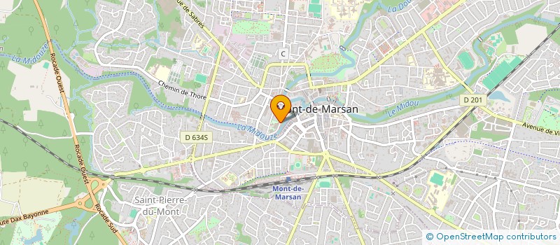 localisation de l'entreprise MADAME MATHILDE CAMEL  MONTARDON