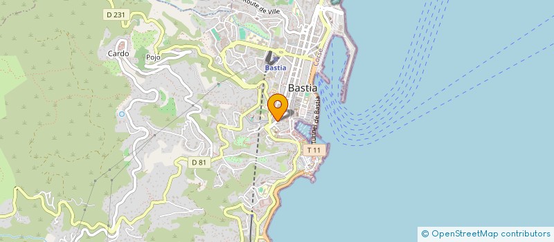 localisation de l'entreprise MADAME MATHILDE CAMPANA à BASTIA