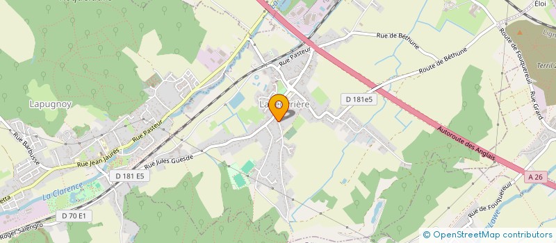 localisation de l'entreprise MADAME MATHILDE CANDAT  LABEUVRIERE