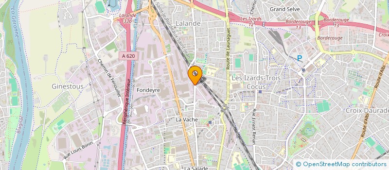 localisation de l'entreprise MADAME MATHILDE CANTIN  TOULOUSE