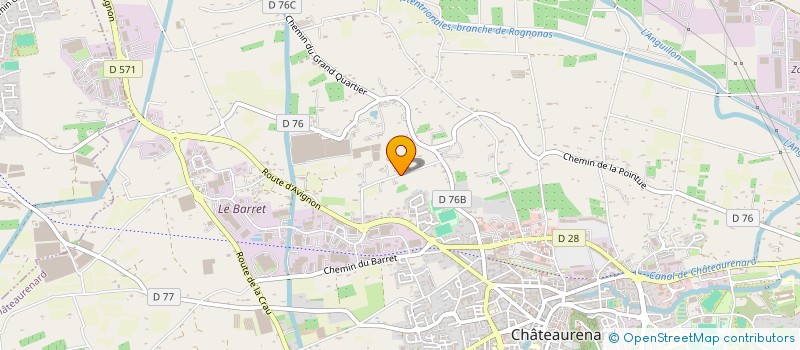 localisation de l'entreprise MADAME MATHILDE CARINDO  CHATEAURENARD