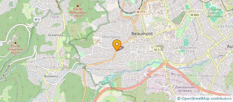 localisation de l'entreprise MADAME MATHILDE CARIOU  BEAUMONT