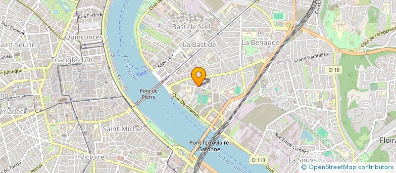 localisation de l'entreprise MADAME MATHILDE CARREAU  BORDEAUX