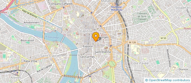 localisation de l'entreprise MADAME MATHILDE CASTERAN  TOULOUSE