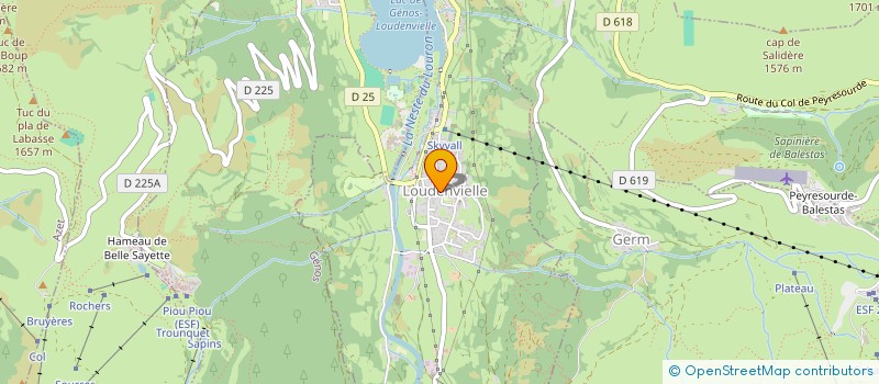 localisation de l'entreprise MADAME MATHILDE CASTILLON  LOUDENVIELLE