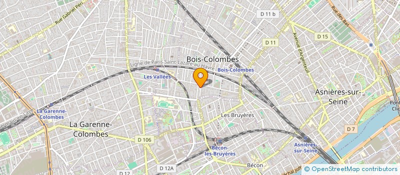 localisation de l'entreprise MADAME MATHILDE CHABOCHE à BOIS-COLOMBES