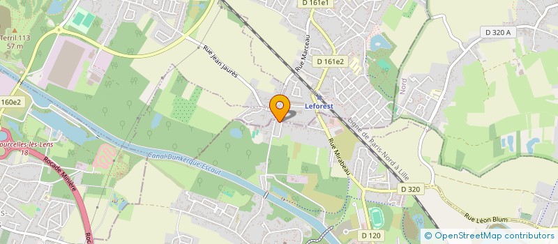 localisation de l'entreprise MADAME MATHILDE CHASSAGNE  AUBY