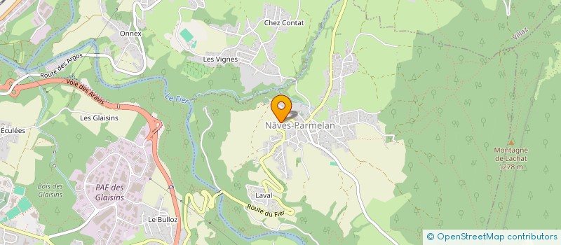 localisation de l'entreprise MADAME MATHILDE CHASTENET DE CASTAING à ANNECY