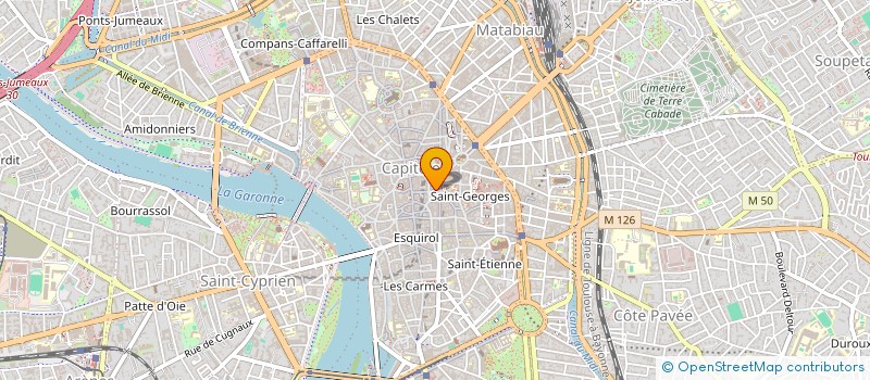 localisation de l'entreprise MADAME MATHILDE CHATELLIER à TOULOUSE