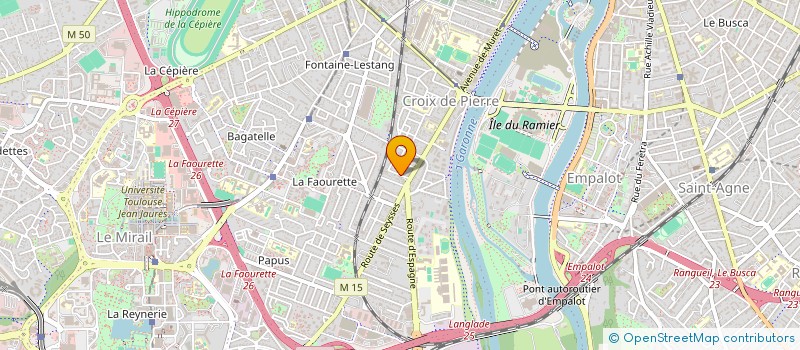 localisation de l'entreprise MADAME MATHILDE CHAUVET à TOULOUSE