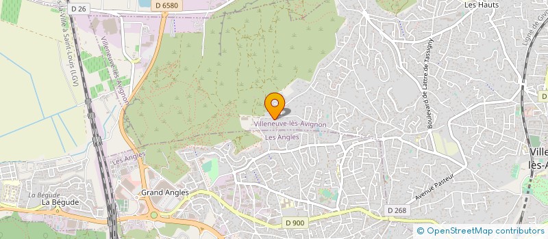 localisation de l'entreprise MADAME MATHILDE CHAVENT  VILLENEUVE-LES-AVIGNON