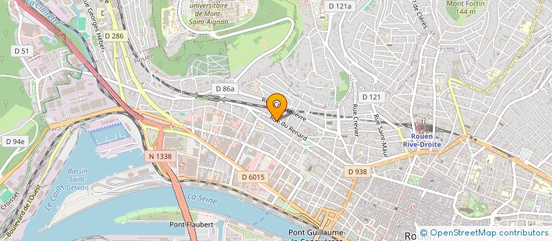 localisation de l'entreprise MADAME MATHILDE CHENAL  ROUEN