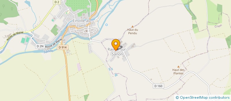 localisation de l'entreprise MADAME MATHILDE CHENY à RAVILLE-SUR-SANON