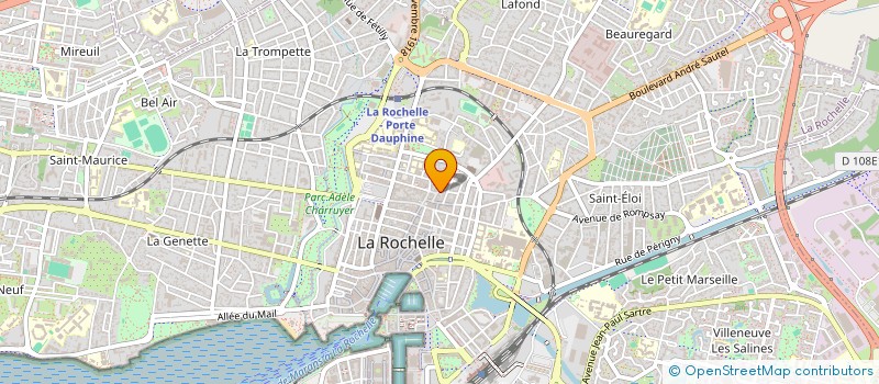 localisation de l'entreprise MADAME MATHILDE CHESSERON  LA ROCHELLE