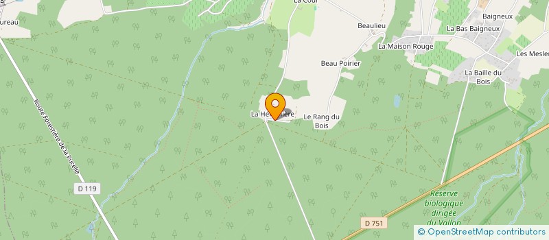 localisation de l'entreprise MADAME MATHILDE CHEVALLIER  LANGEAIS