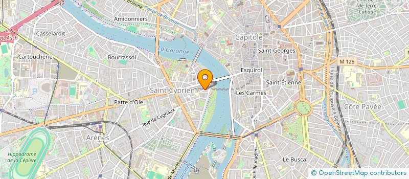 localisation de l'entreprise MADAME MATHILDE CHEVANCE  TOULOUSE