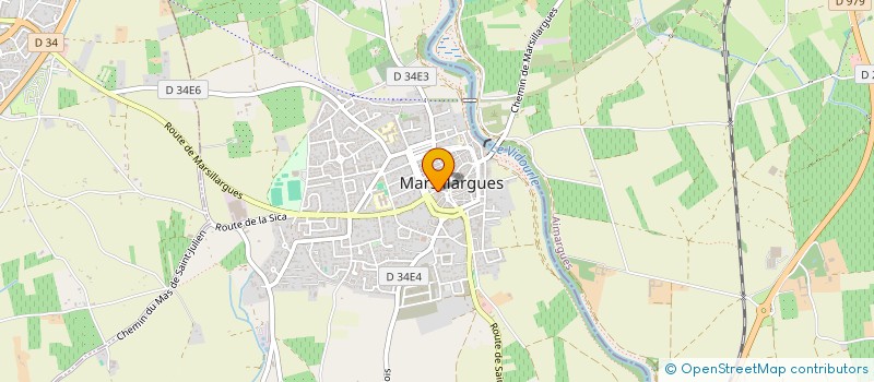 localisation de l'entreprise MADAME MATHILDE CHEVILLARD à MARSILLARGUES