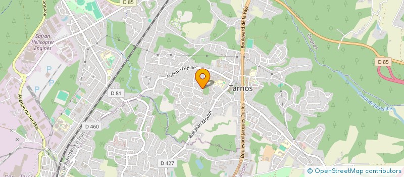 localisation de l'entreprise MADAME MATHILDE CHEVRIAU  TARNOS